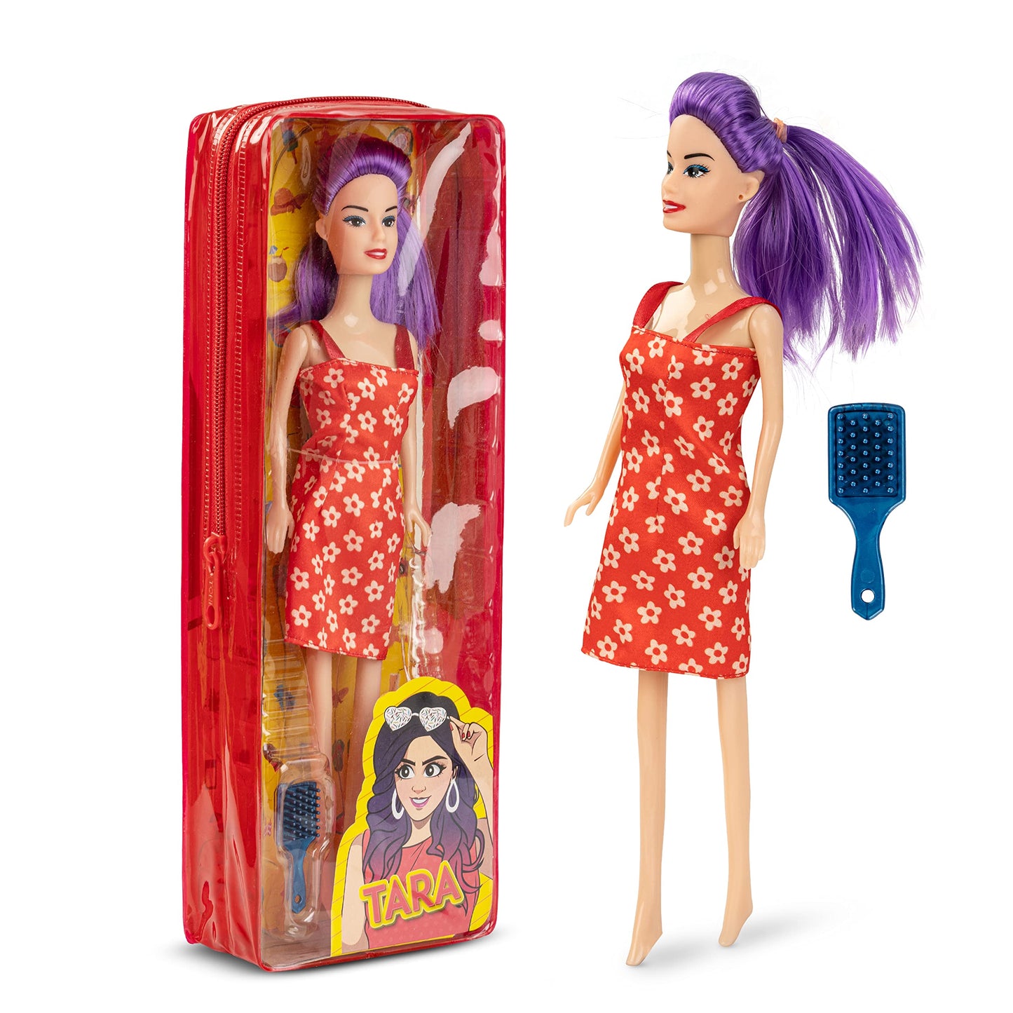 Baybee Fashion Doll for Girls Hair Styling Dressup Toys Girls Doll Set Foladable Hands