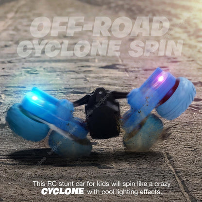 Baybee 1:20 Double Sided Remote Control Car for Kids, 4WD Stunt RC Cars with 360 Spin