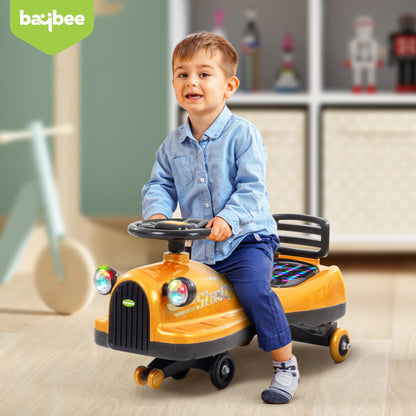 Baybee Trio Kids Magic Swing Cars for Kids, Twister Ride on Toy Kids Car