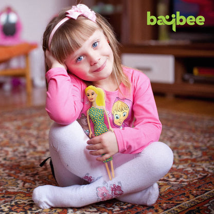 Baybee Fashion Doll for Girls Hair Styling Dressup Toys Girls Doll Set Foladable Hands