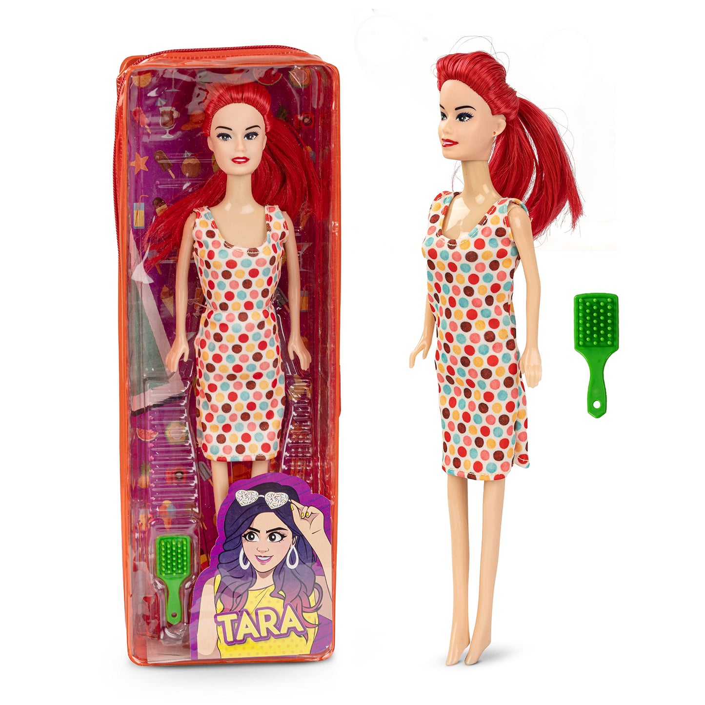 Baybee Fashion Doll for Girls Hair Styling Dressup Toys Girls Doll Set Foladable Hands