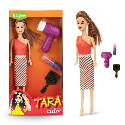 Baybee Stylish Fashion Doll Set for Girls Moveable Arms & Legs Doll Girl Toys with Cute Accessories Kids