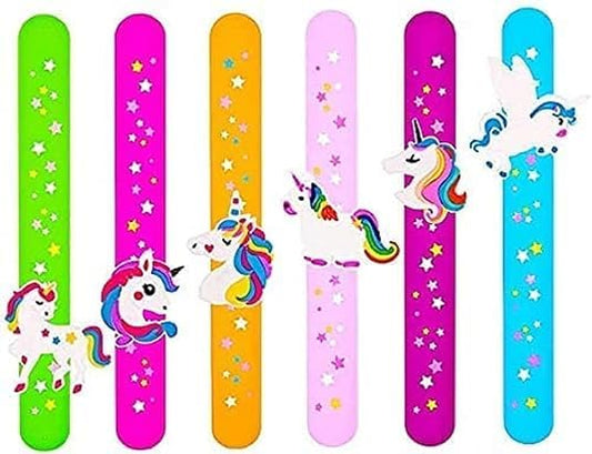Colorful Star Slap Band For Girls Pack Of 1 Psc Random Colour - EKAS0175
