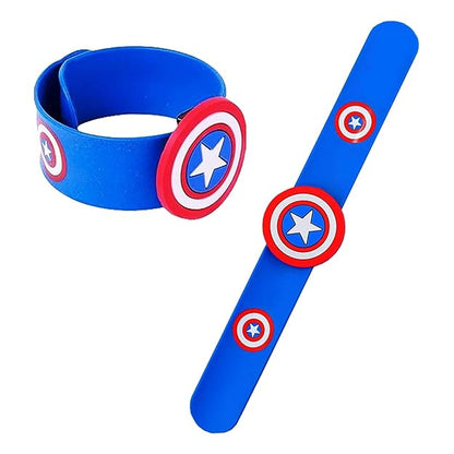 Colorful Star Slap Band For Boys Pack Of 1 Psc Random Colour - EKAS0178