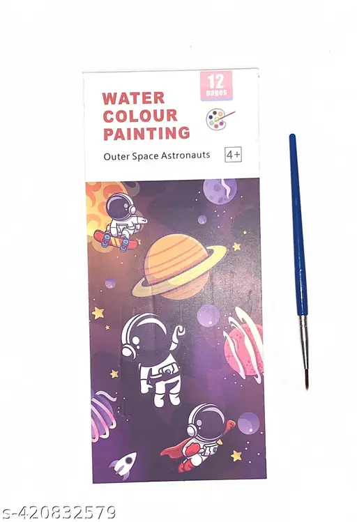 1 set of Water Colour Painting Random Design will be shipped - EKC2218