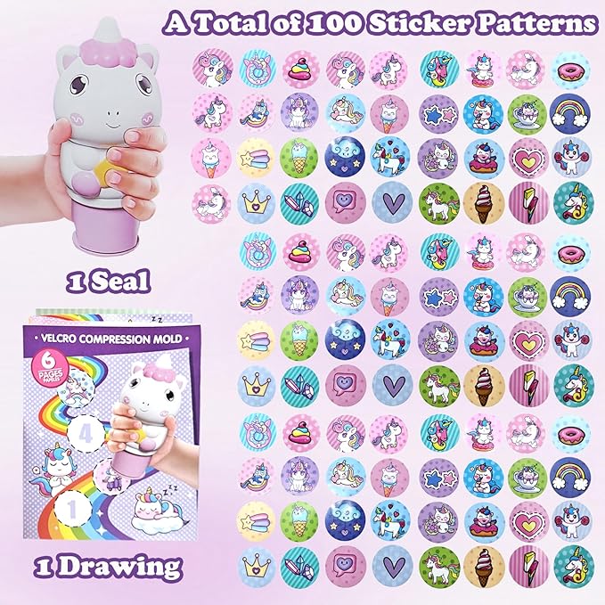 Velcro Stamp Mold 1 pack random will be shipped - EKSS0191