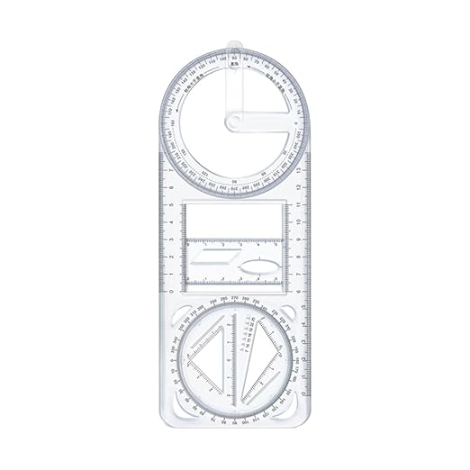 Multifunctional Geometric Ruler Mathematics - EKSS0201