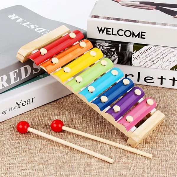 Wooden Xylophone | Colorful Musical Instrument Toy