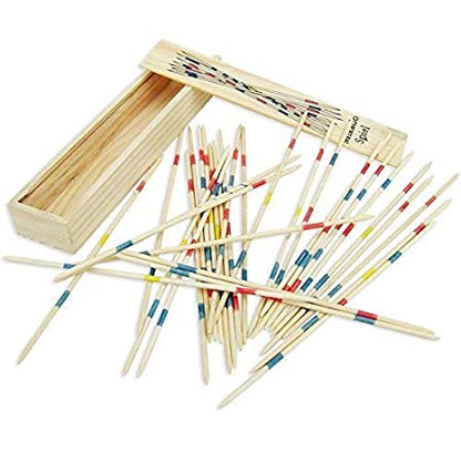 Wooden Mikado Sticks Game | Classic Family Fun & Precision Skill-Building Toy