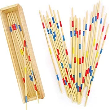 Wooden Mikado Sticks Game | Classic Family Fun & Precision Skill-Building Toy