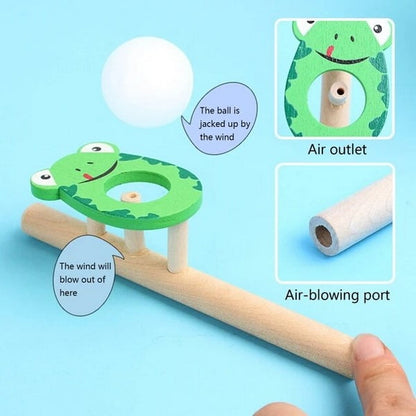 Blow Pipe Ball Game | Fun Breathing Exercise for Kids (One Random Design Shipped)