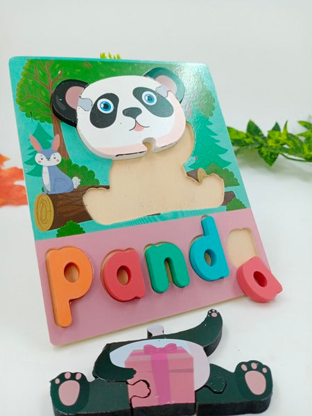 Wooden Zigsaw Puzzle Panda - EKT2620