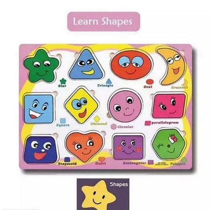 Wooden shape board  - EKT2667