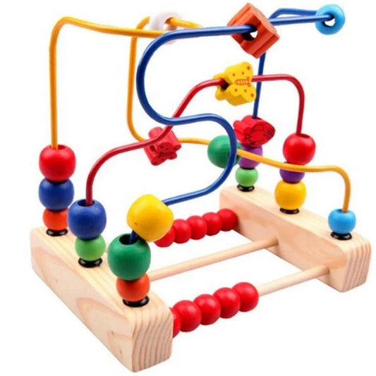 Wooden Beads Maze | Fun Toy for Hand-Eye Coordination