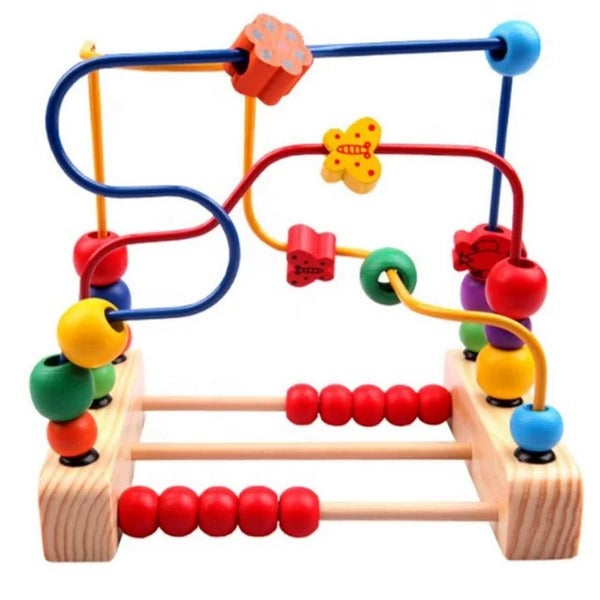 Wooden Beads Maze | Fun Toy for Hand-Eye Coordination