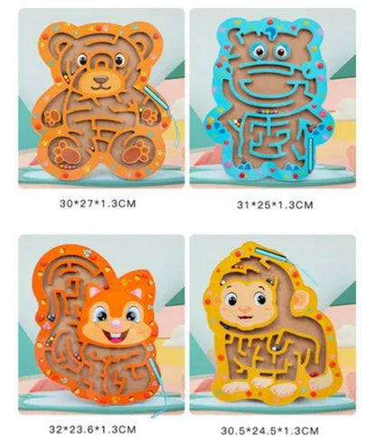 Wooden Magnetic Maze Big - EKT3221