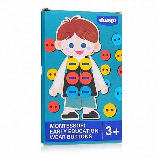Wooden Boy Shirt Lacing Board - EKT3323