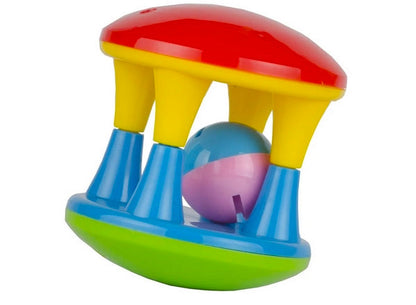 Damru Rattle for Infants 1Pc Random Color Will Be Shipped - EKT3512