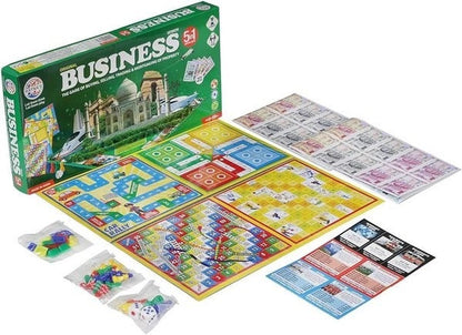 5 In 1 Bussiness Family Game - EKT3555