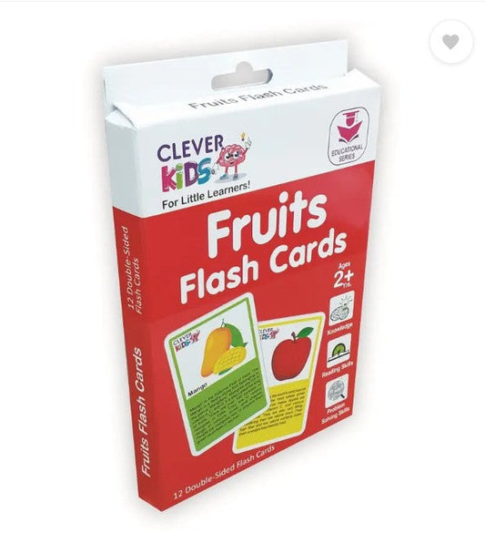1 Fruits Flash Cards Set will be shipped - EKT3630