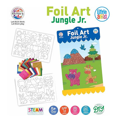 1 Foil Art Jungle Set will be shipped - EKT3632
