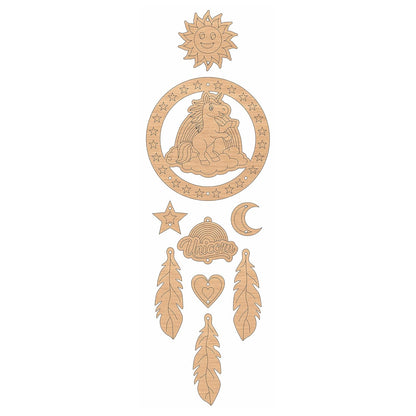 Dream Catcher DIY Kit for Kids will be shipped - EKT3634