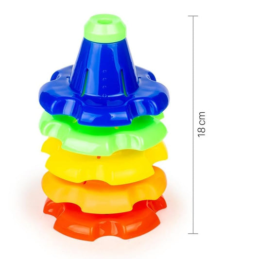 1 Set of Stack-N-Spin Toys for Kids will be shipped - EKT3640