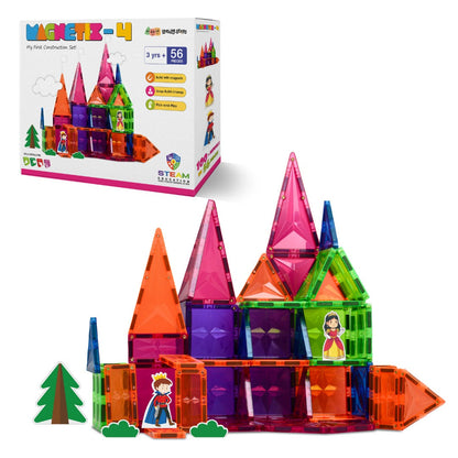 Magnetix Construction Set 56 Pieces - EKT3653