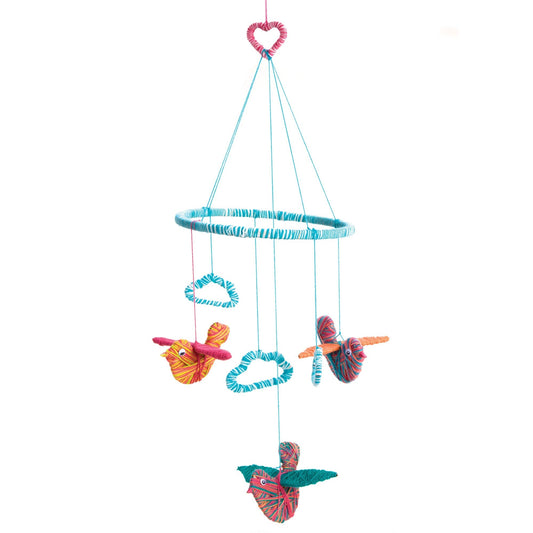Yarn Bird Diy Craft Kit Mobile Hanging - EKT3691