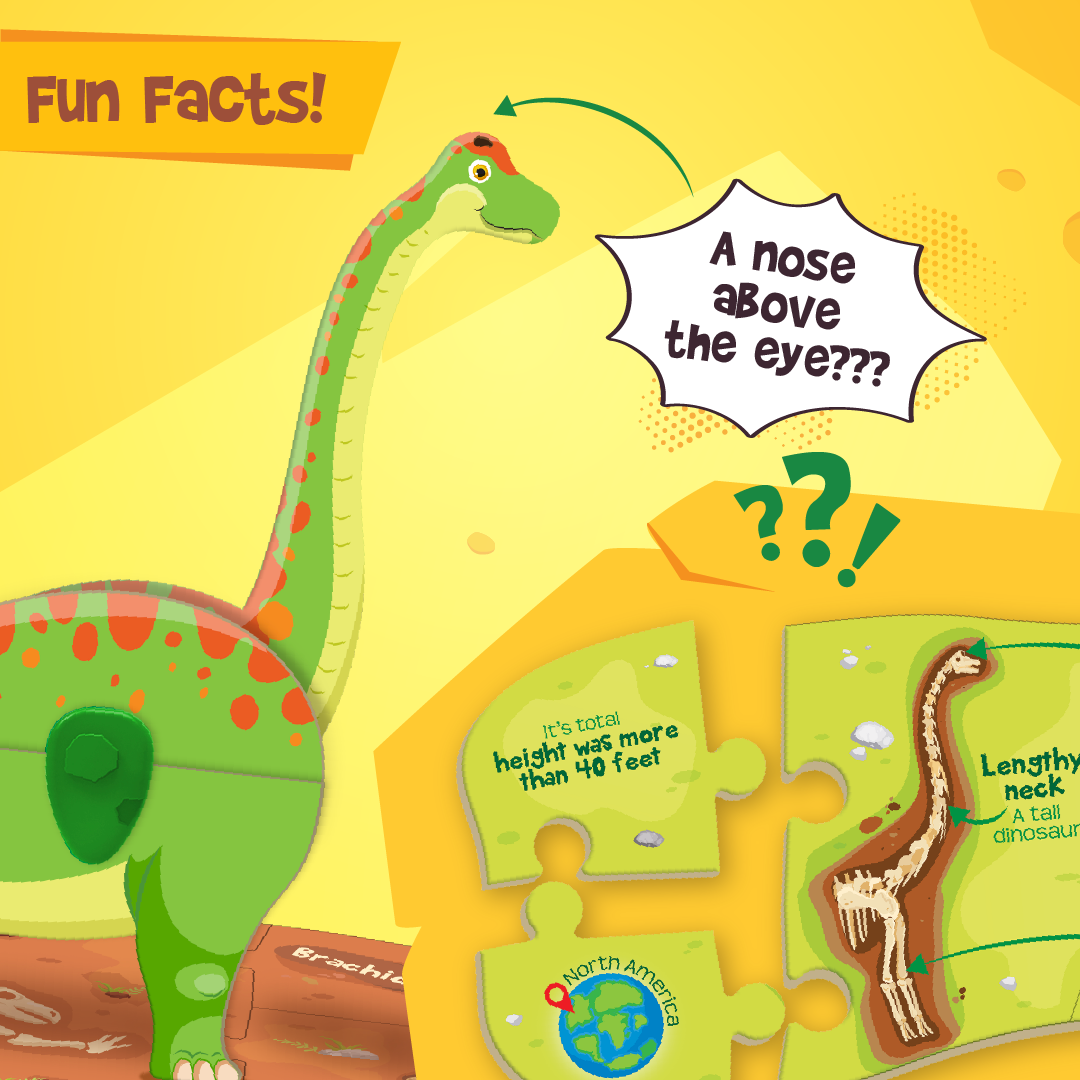 Glow in the Dark Dino & Eggs |  - EKT3774