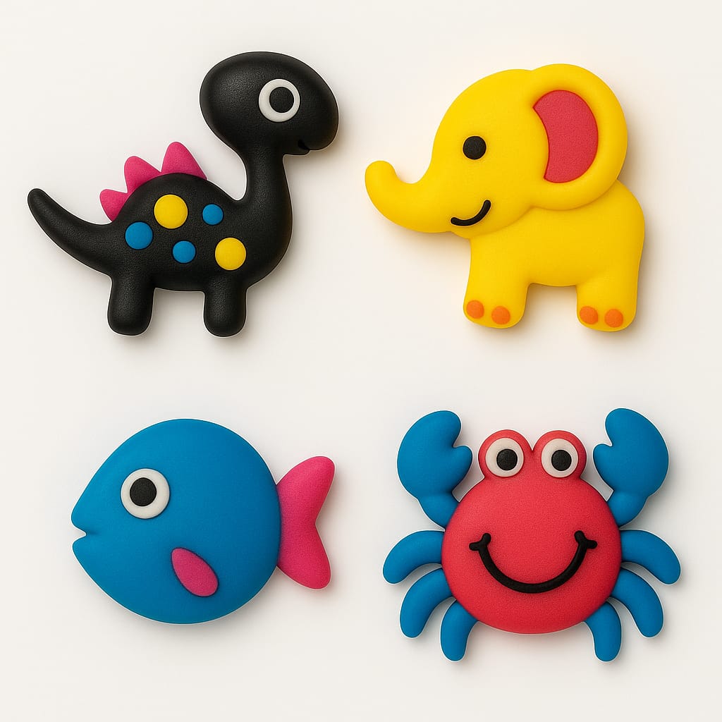 AquaMagic Duo (WaterJelly Clay 4pc, Floating Pen With Spoon)