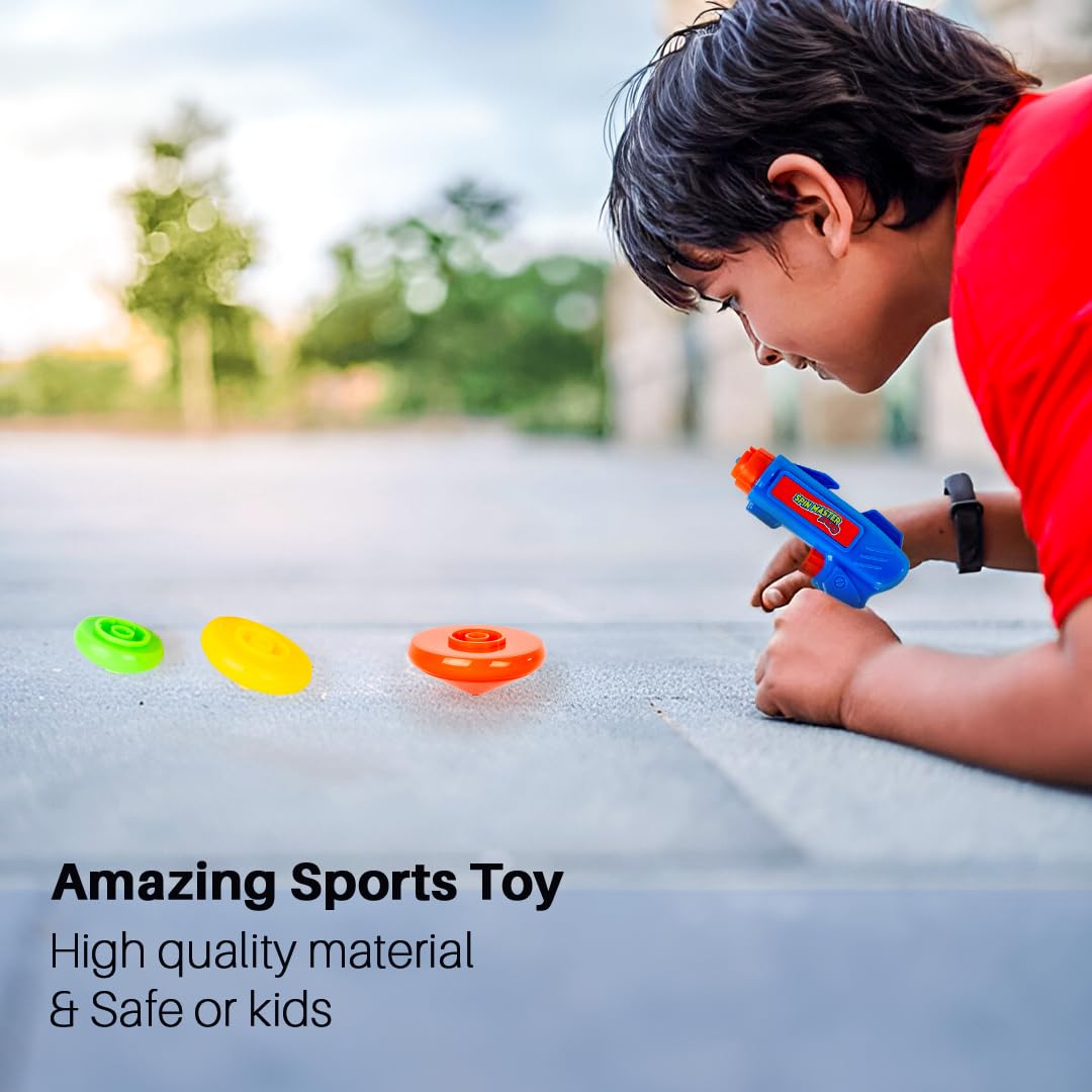 Spin Master Duo | Combo Of Flying Wheels & Spinning Top - EKT3835