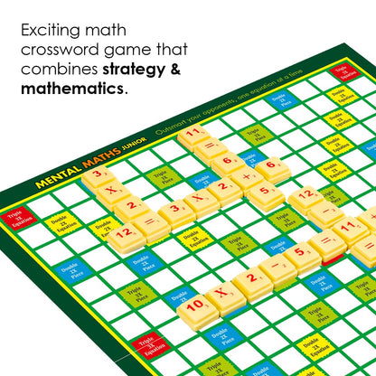 2-In-1 Junior Board Game Set | Crossword And Maths - EKT3840