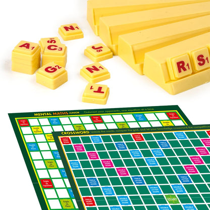 2-In-1 Junior Board Game Set | Crossword And Maths - EKT3840