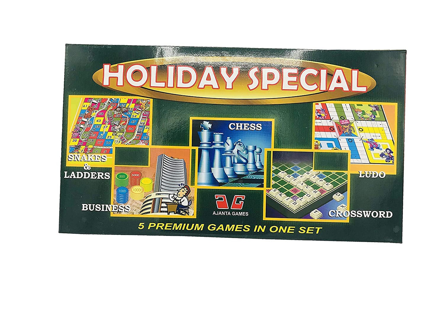 5 In 1 Special Board Games  - EKT3857