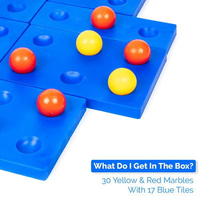 Marble Challenge Board Game For Kids & Adults - EKT3858