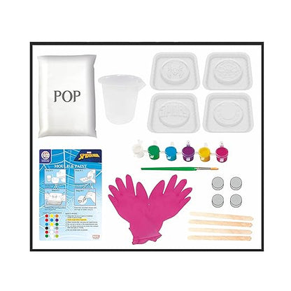 Spiderman Mould And Paint Diy Art & Craft Kit - EKT3896