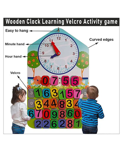 Wooden Velcro Activity Puzzle - EKW0268