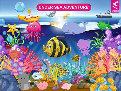 Wooden Under Sea Theme Jigsaw Puzzle - EKW0300
