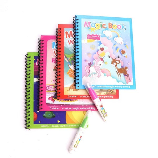 Magic Book Pack Of 4 (Random Design Will Be Shipped) - EKT3906