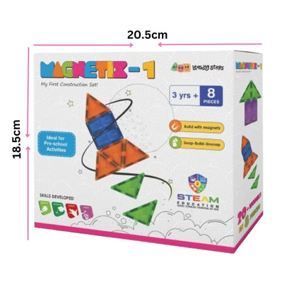 Magnetix Construction Set 8 Pieces - EKT3650